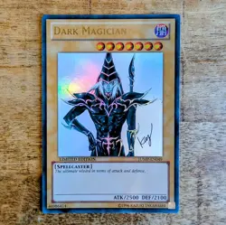 Dark Magician x2 - DDS-002 & Shonen Jump-EN049 Foil YuGiOh Cards [LP-HP] - Image 2