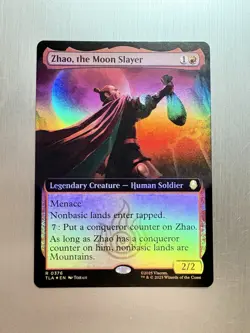 Zhao, The Moon Slayer - 376 - MTG Avatar: The Last Airbender - Extended Art FOIL - Image 1