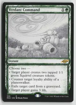 Verdant Command (Showcase) R Modern Horizons 2 359 NM - Image 1