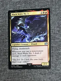 MTG Black Waltz No. 3 Final Fantasy FIN 0214 NM/M - Image 1