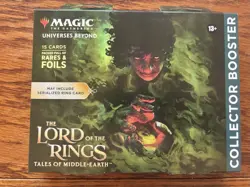 MAGIC THE GATHERING LORD OF THE RINGS COLLECTOR BOOSTER OMEGA - NEW SEALED! - Image 1