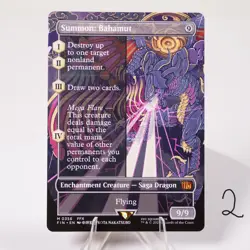 Summon: Bahamut 356 Regular FIN Final Fantasy MTG NM See Video - Image 1