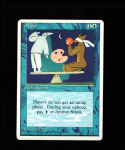 MTG Stasis SP 4th Magic the Gathering ~ Free Shipping ~ - Image 1