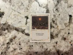 Mtg Revised Armageddon - Magic the Gathering Armageddon Revised Played - Image 1