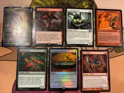 Curated Commander Pack- 7 Slivers (Sliver Legion SLD 1310 Rainbow Foil) - Image 1