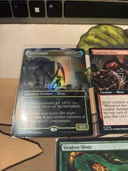 Curated Commander Pack- 7 Slivers (Sliver Legion SLD 1310 Rainbow Foil) - Image 2