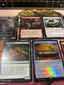 Curated Commander Pack- 7 Slivers (Sliver Legion SLD 1310 Rainbow Foil) - Image 3