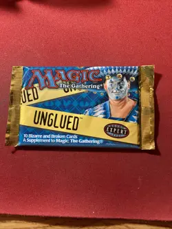 Unglued Booster Pack, New Sealed Pack, Magic the Gathering MTG, WOTC, English - Image 1