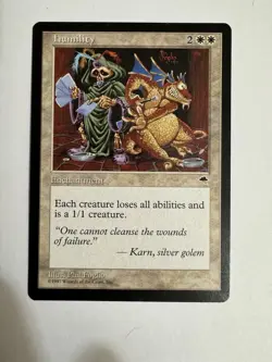 Magic The Gathering Humility (1997Tempest) - Image 1