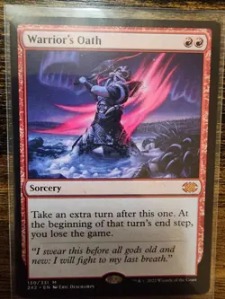 Warrior's Oath Double Masters 2022 Regular - Image 1