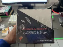 Adventures in the Forgotten Realms Set Booster Box MTG Brand New Sealed Mint 630509982875 - Image 3