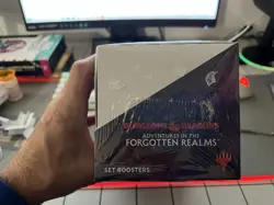 Adventures in the Forgotten Realms Set Booster Box MTG Brand New Sealed Mint 630509982875 - Image 4