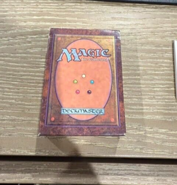 EMPTY MTG Magic the Gathering Alpha Starter Deck Box MP w/ Rulebook EMPTY - Image 2