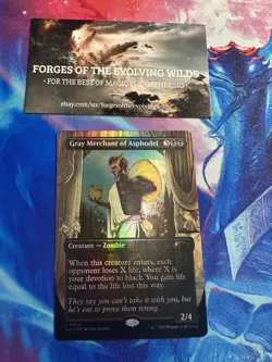 Gray Merchant of Asphodel Foil Countdown Kit: An Encyclopedia of Magic - Image 1