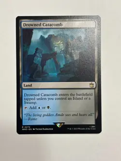 Drowned Catacomb Universes Beyond: Doctor Who Magic the Gathering MTG - Image 1
