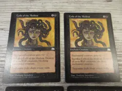 4x Coils of the Medusa - Weatherlight - NM/EX - 2x English 2x German - OOP MTG - Image 2