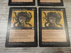 4x Coils of the Medusa - Weatherlight - NM/EX - 2x English 2x German - OOP MTG - Image 4