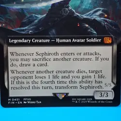 Sephiroth, Fabled SOLDIER (Extended Art) Final Fantasy Regular - Image 2