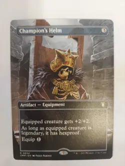 MTG - Champion's Helm - Borderless - CMM 0654 - Commander Masters - Regular - Image 1