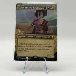 MTG Avatar - Toph, the First Metalbender (Showcase) - TLA - NM - Image 1