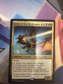 Scion of the Ur-Dragon - Commander 2017 (C17) - NM - Magic The Gathering MTG - Image 1