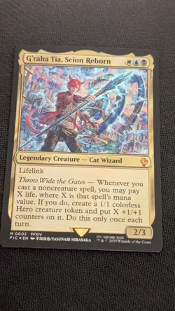 G'raha Tia, Scion Reborn FOIL - Final Fantasy Commander - NM (see pics) MTG - Image 1