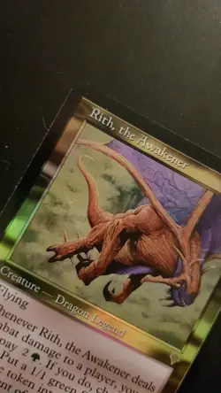 1x MTG Magic The Gathering TCG Rith the Awakener Foil - Rare - Invasion - Image 4