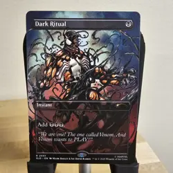 MTG Dark Ritual Normal NM Secret Lair Drop Series Magic 2001 Venom - Image 1