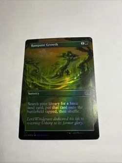 Rampant Growth (Borderless) Double Masters 2022 Foil - Image 1
