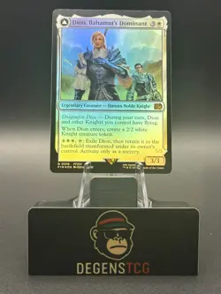 Dion, Bahamut's Dominant 0016 Final Fantasy Foil MTG - Image 1