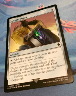Arcane Signet 0333 - Final Fantasy Commander - Common - NM (see pics) MTG - Image 3
