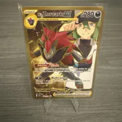 Pokemon TCG : N's Zoroark EX Hyper Rare Holo Card 189/159 Journey Together - Image 1