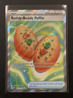 Buddy-Buddy Poffin 167/132 - Ultra Rare - Mega Evolution Base Set - Pokemon TCG - Image 1