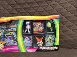 Pokemon Mythical Squishy Premium Collection Box, Evolving Skies Booster Packs 820650809736 - Image 3