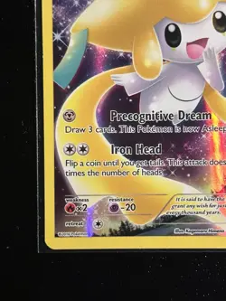 Pokemon Jirachi XY112 XY Generations Full Art Promo Mythical Collection NM - Image 4