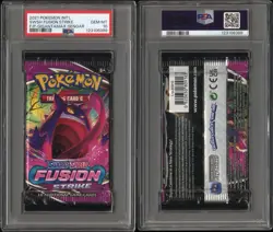 Pokemon Fusion Strike Sealed Gengar Art Authentic Sealed Booster Pack PSA 10 - Image 3
