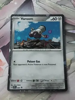 Pokemon TCG Varoom SVP Black Star SVP 026 Holo Promo LP. - Image 1