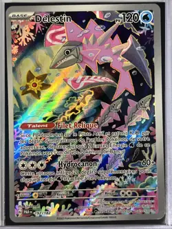 CARTE POKEMON DELESTIN 192/182 SECRETE ALTERNATIVE FAILLE PARADOXE EV04 FR NEUVE - Image 1