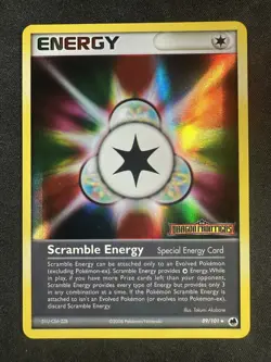Pokemon TCG 89/101 Scramble Energy EX Dragon Frontiers Reverse Holo Rare NM/LP - Image 1