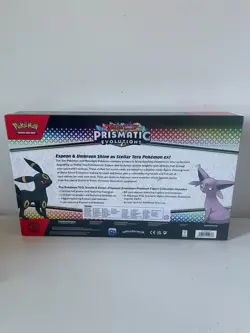 POKEMON TCG Prismatic Evolutions Premium Figure Collection English ENG SEALED - Image 3
