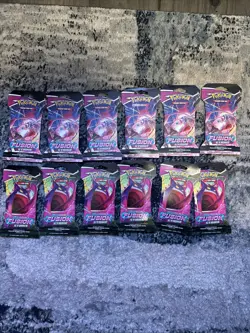 Pokemon TCG 12x Fusion Strike Booster Pack Lot - Image 1