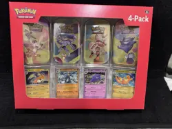 Pokemon TCG 151 Mini Tins 4 Pack + 4 Promos 💎SEALED💎 Sams Club Exclusive NEW - Image 1