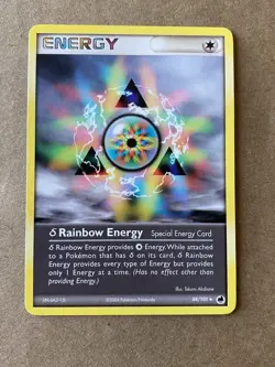 Delta Rainbow Energy 88/101 Dragon Frontiers Pokemon TCG - Image 1