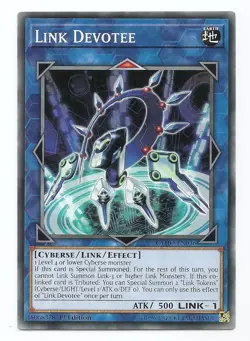 Link Devotee CYHO-EN036 Yu-Gi-Oh Card 1st Edition New - Image 1
