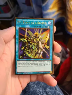 Yugioh My Body as a Shield PGL2-EN074 1st Gold Rare - Image 1