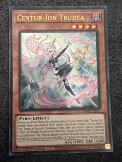 Yugioh Centur-Ion Trudea VASM-EN017 Ultra Rare 1st Edition Near Mint - Image 1