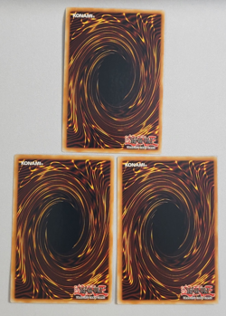 3 x YuGiOh Makiu, the Magical Mist CRMS-EN091 Rare 1st Edition LP - Image 2