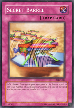 Yugioh! HP Secret Barrel - MFC-046 - Common - Unlimited Edition Heavily Played, - Image 1