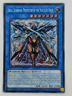 Yu Gi Oh - MP25-EN055 Skull Guardian, Protector Of The Voiceless Voice Prismatic - Image 1