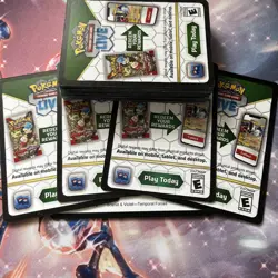 57x Temporal Forces Pokemon TCG Live Code Cards Unused *ebay Messenger Delivery* - Image 1